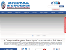 Tablet Screenshot of digitalsystems.com.pk